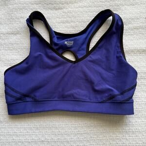 Large Old Navy Blue Sports Bra